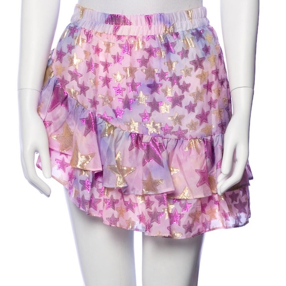 NWT LoveShackFancy Star Skirt